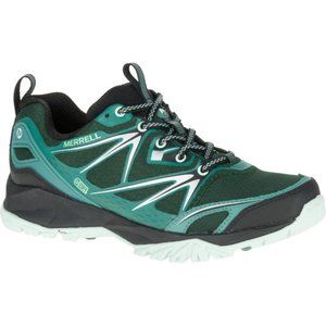 MERRELL Women's Capra Bolt Waterproof Hiking Shoe, Pine Grove